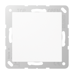 Blank centre plate