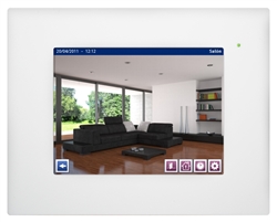 HC3L-KNX 10,1" TOUCH PANEL, CLASSIC WHITE