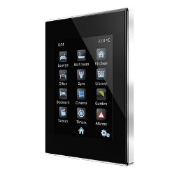 Z41 Pro. Color capacitive touch panel with IP connection. PC-ABS frame - Anthracite