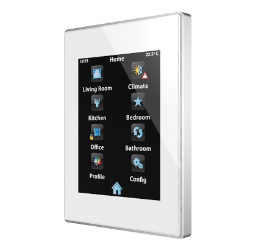 Z41 Pro. Color capacitive touch panel with IP connection. PC-ABS frame - White