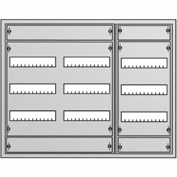 AT43R3 Distribution board 3R with door