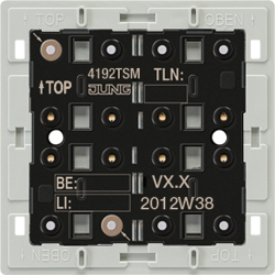 Universal push-button module 2-gang