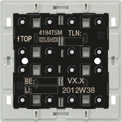 Universal push-button module 4-gang