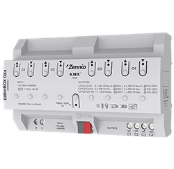 ZENNIO ZDI-DBDX4 DIMINBOX DX4 CHANNEL KNX