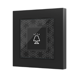 Flat 55 X1. Capacitive push button 55x55 - 1 button - Custom (frame not included)